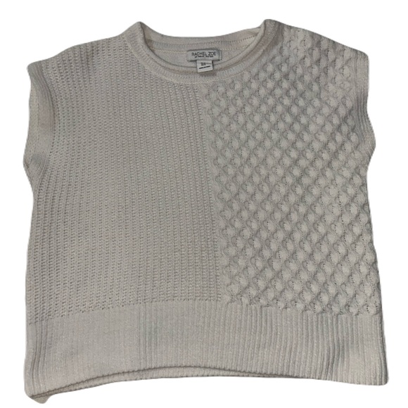 Rachel Zoe Tops - NEW Rachel Zoe Cream Textured Knit Top